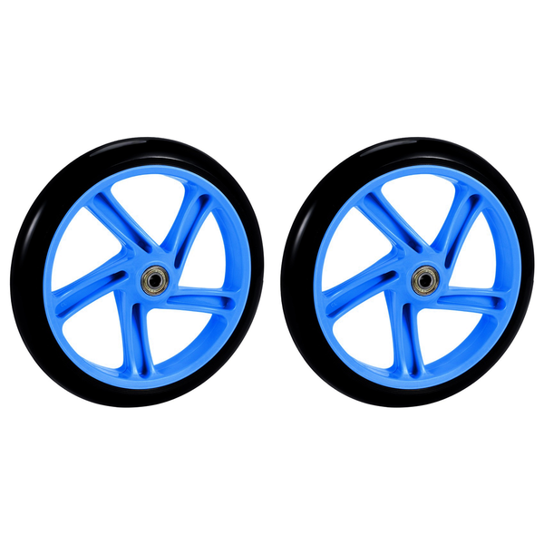 2 Pieces Scooter Wheel 200 mm PU Material Wheel Thickness 30 mm ABEC-7 Bear