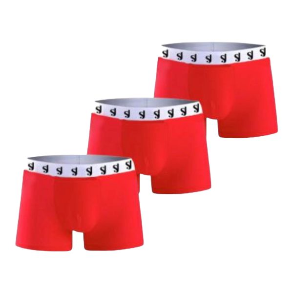 Men Underwear - 3 Pack - Red