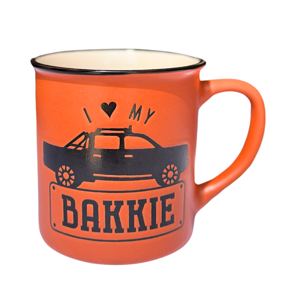 Manly Mug - Bakkie - Orange