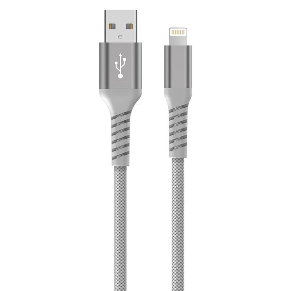 1.5M Recycled Woven USB-A To Lightning Cable