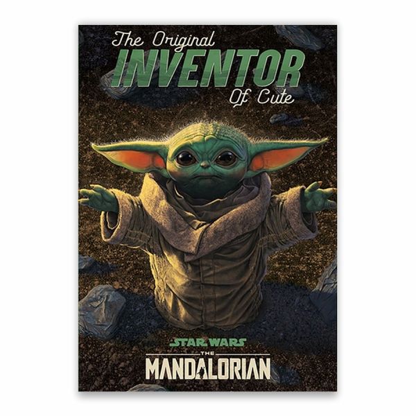 Baby Yoda Star Wars Poster - A1
