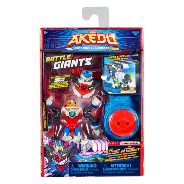 Akedo Giants Single Pack - Scratch-atron