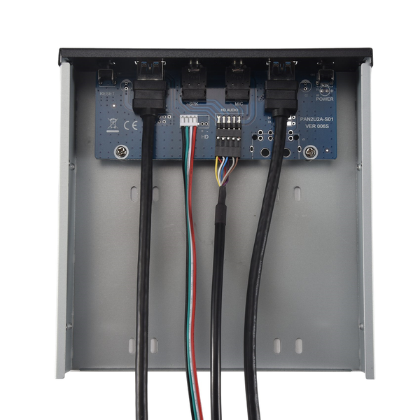 2 Port Optical Drive Front Panel Expansion Adapter Usb 3.0 Hub