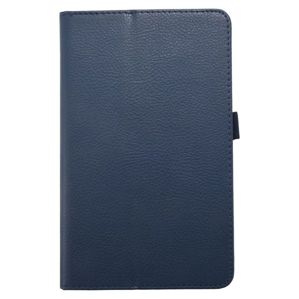 For Amazon Kindle Fire HD 7 2015 Tablet Leather Case Stand Dark blue
