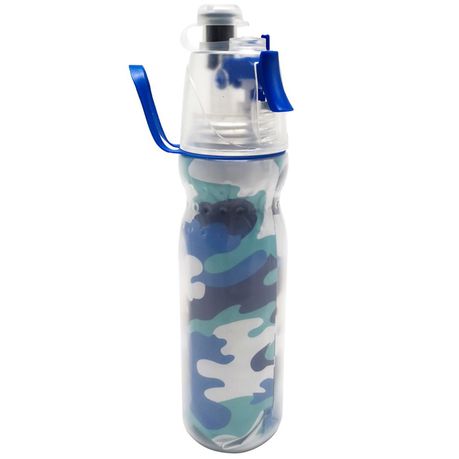 Yosoo Mist Spray Water Bottle 600ml Portable Sport Water Bottle