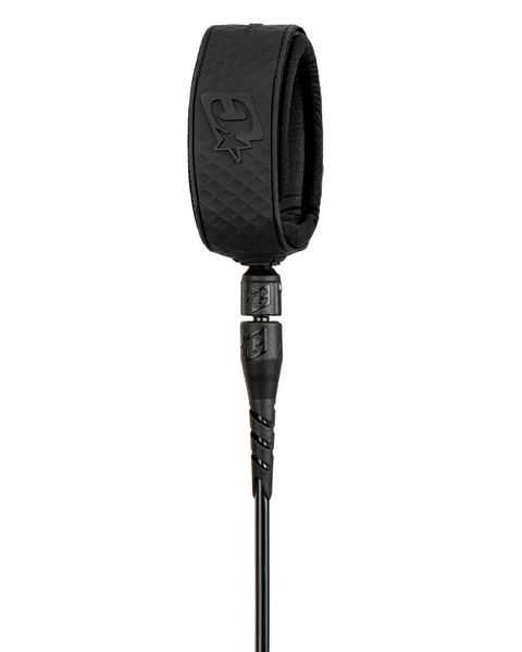 Creatures Pro 6 Surfboard Leash - Black Black