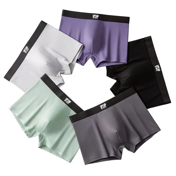 VSP Men's Breathable Boxer Briefs 5 Pack All-Day Comfort