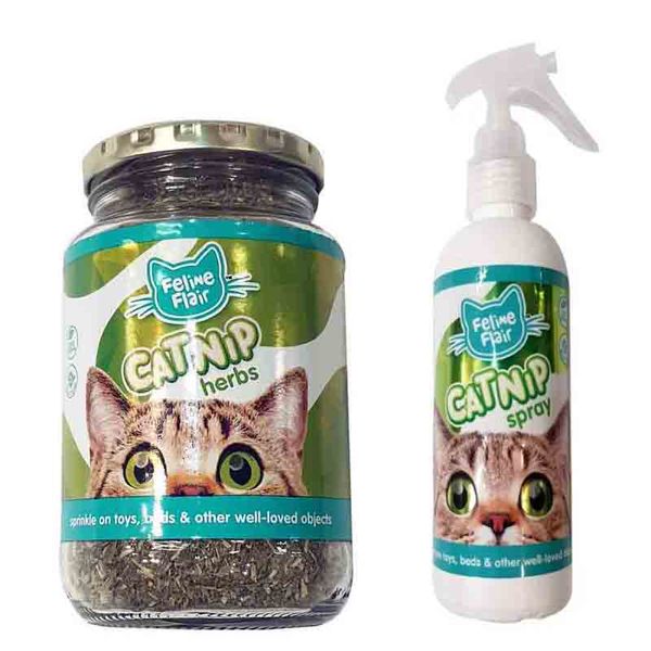 Catnip Combo Deal Catnip 60g Jar &amp; Catnip Spray 200ml