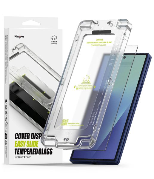 Tempered Glass (2 Pack) Cover Display Screen Protector for Galaxy Z Fold 7