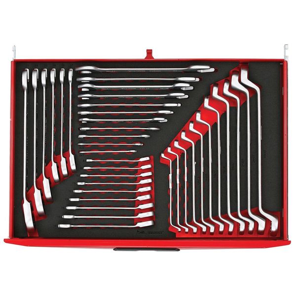 TengTools - 37 Piece Metric Spanner Set in EVA Foam - TTESP37