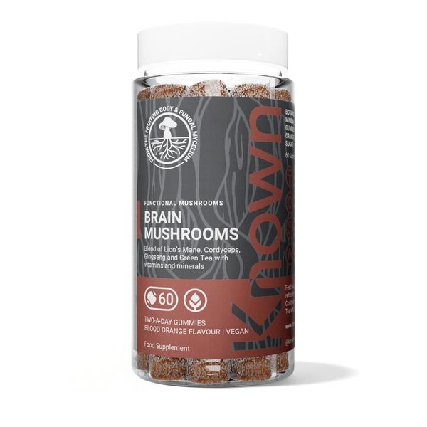 Lions Mane Brain Mushrooms Complex Gummies