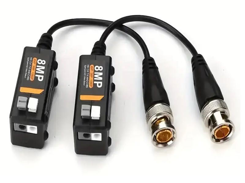 HD BNC Video Balun: 8MP 1080P 720P Transceivers - UTP Cat5 Accessories