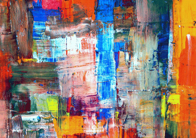 Wall Art Canvas - Abstract Art background