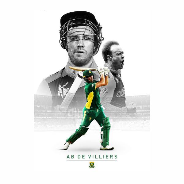 AB DE Villiers - A1 Poster