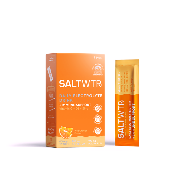 SaltWTR 8's, Wild Orange - Sugar-free Electrolytes - Immune Support