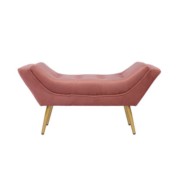 Giabella Pink Upholstered Bench image