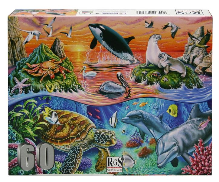 RGS Group Ocean Gathering 60 piece jigsaw puzzle