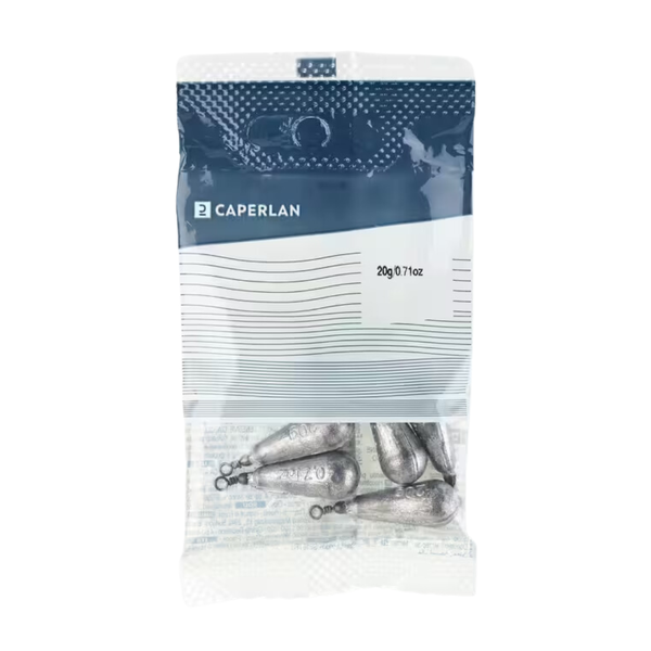 Caperlan Fishing Swivel Pear Sinker