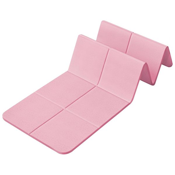 Arfast- 1.8 x 0.6m Portable Flat Folding Yoga Mat - Pink