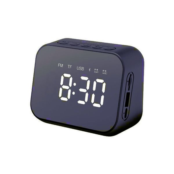 Portable bluetooth, wireless speaker with clock