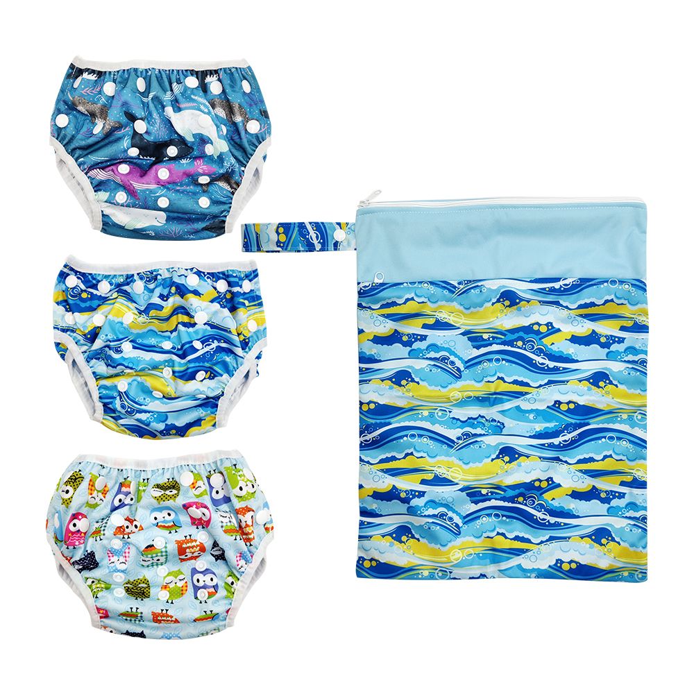 Reusable Baby Swimming Nappy Baby Swimming Nappy3pcs with Storage Bag Shop Today. Get it