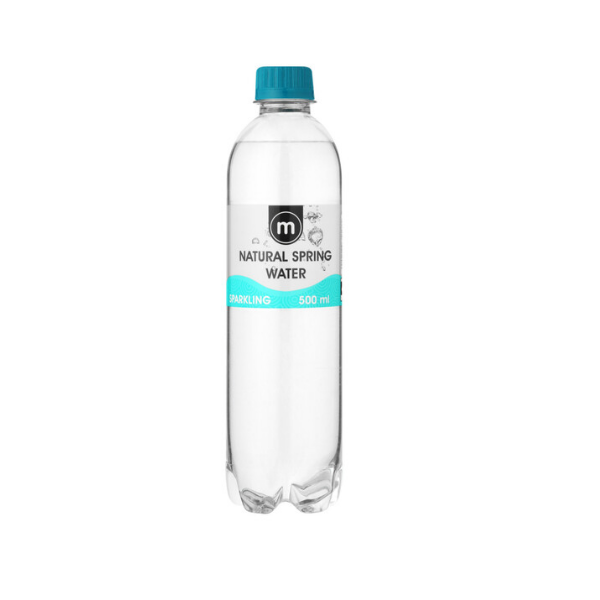 M Natural Spring Water Sparkling (12 bottles x 500ml) | Shop Today. Get ...