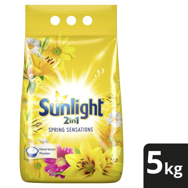 Sunlight Spring Sensations 2in1 Hand Washing Powder Detergent 5kg