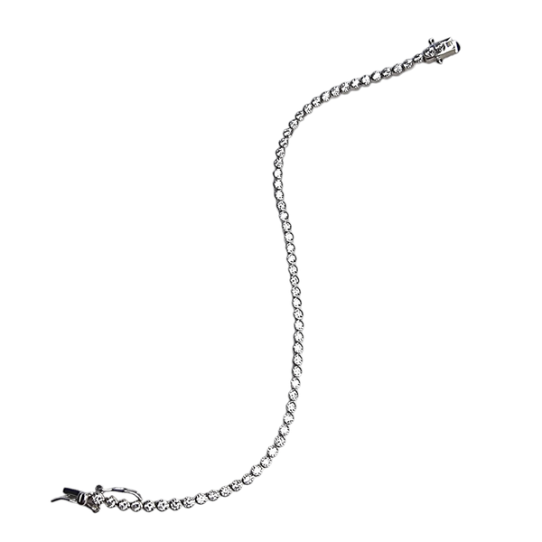 X16 Round Delicate CZ Tennis Bracelet