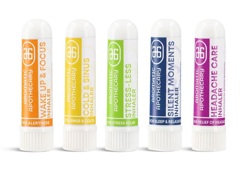 Aromatic Apothecary - Nasal Inhaler - Set of 5
