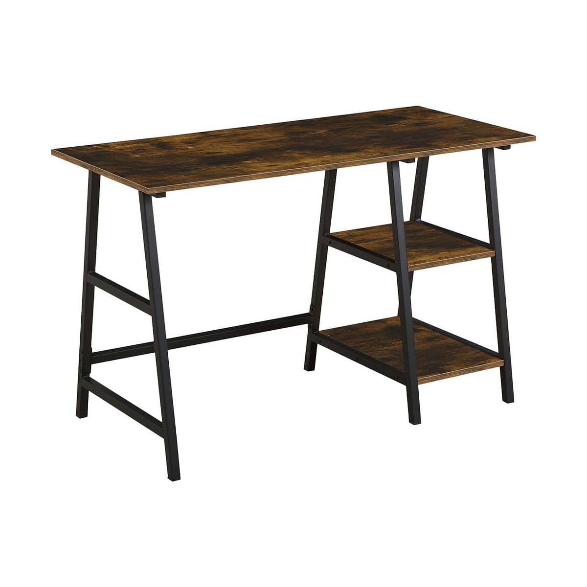 Study & Office Desk With 2 shelves