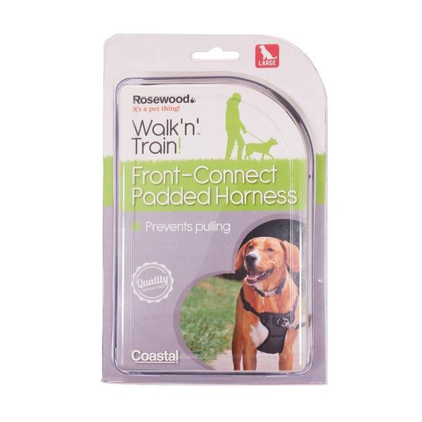 Rosewood Front-Connect Padded Dog Harness Large