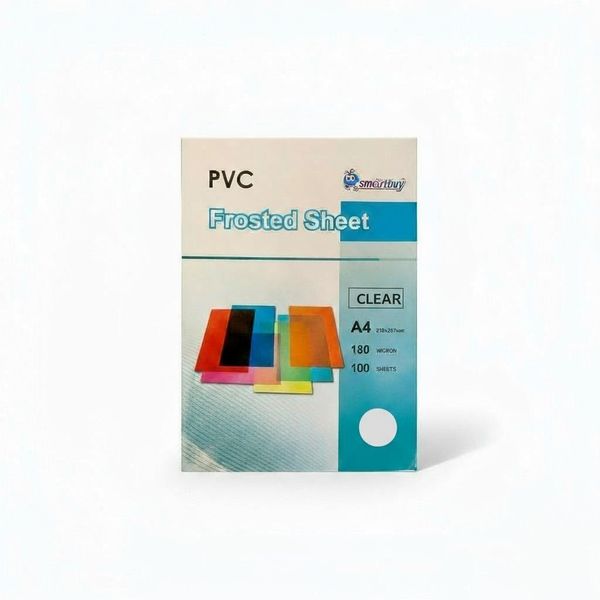 Frosted Binding Covers PVC - Clear