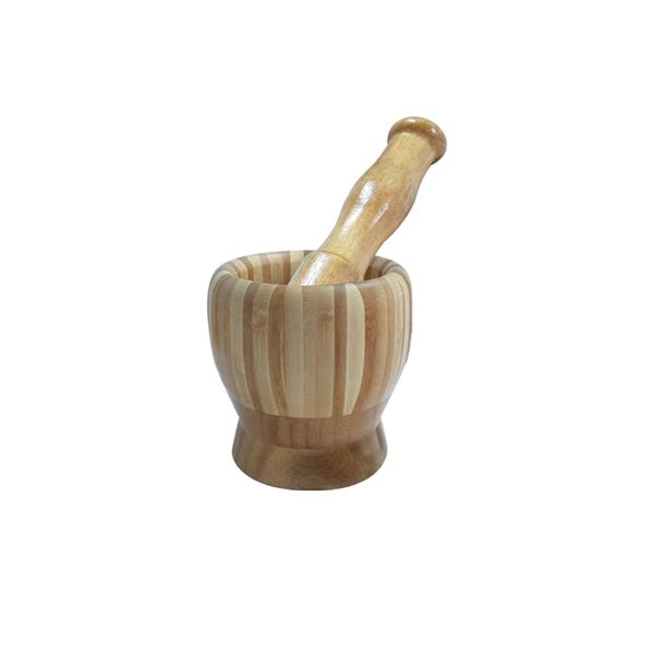 10 x 11cm Multi-Functional Wooden Garlic Masher Kitchen Tool JC-168