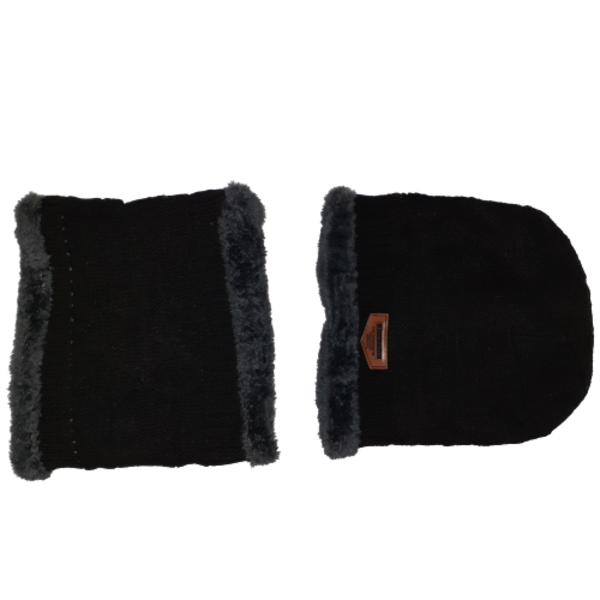 Winter Beanie Hat Ski Cap and Neck Warmer