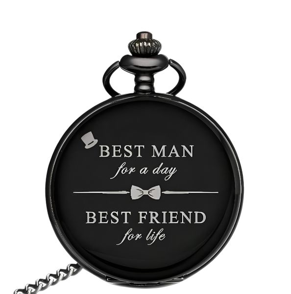 Pocket Watch To My Best Man Best Friend For Life Pocket Watch A Unique Gift