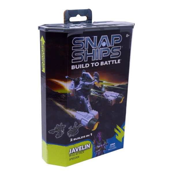 SNAP SHIPS Javelin Attack Speeder Building Toy (42 Pieces)