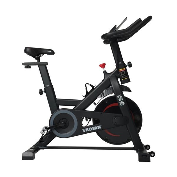 Trojan Spin 140 Home Exercise Spin Bike with Adjustable Resistance