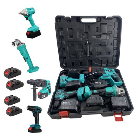 25V Multi Function 4 in 1 Chargeable Cordless Power Tool Set