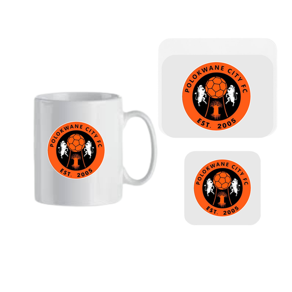 Mug, Coaster and Mouse Pad Combo - Polokwane City