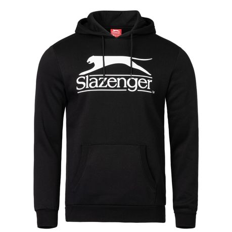 Slazenger Mens Large Logo Hoodie Black White Parallel Import Shop Today. Get it Tomorrow takealot