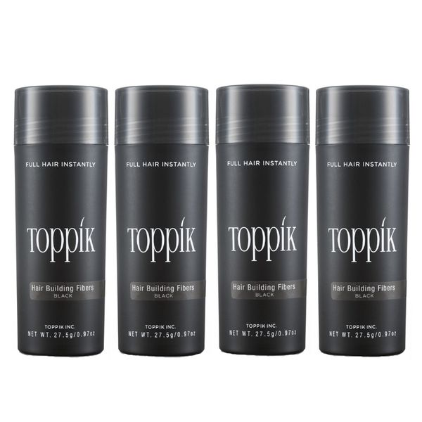Toppik Hair Building Fibers - Black 27.5g Value pack (Parallel Import)
