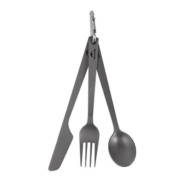 Titanium 3 Piece Cutlery Set