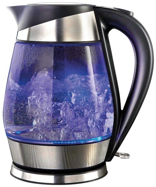 Goldair 1.7 litre Glass Kettle. Blue LED light 2200w