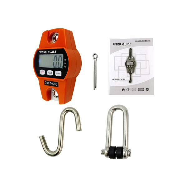 Mini Digital Crane Scale - High-Precision Heavy-Duty Hanging Scale