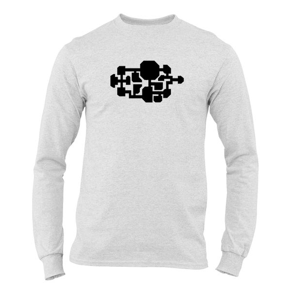 JuiceBubble Spaceship Map Mens Long Sleeve