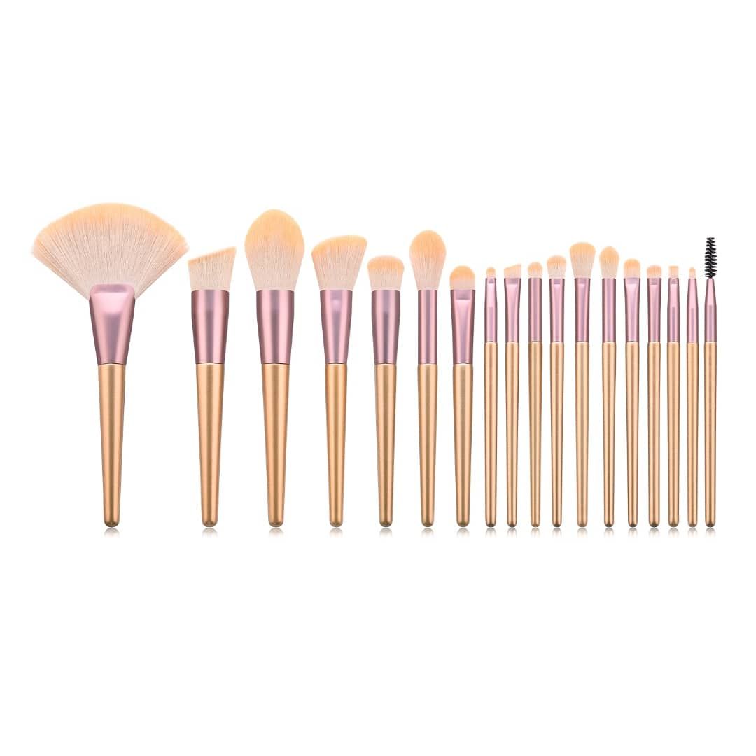 18 Piece Make up Brush Kit Shop Today. Get it Tomorrow!
