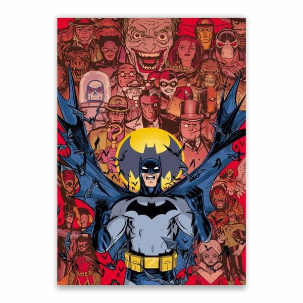 Batman And Villains Poster - A1