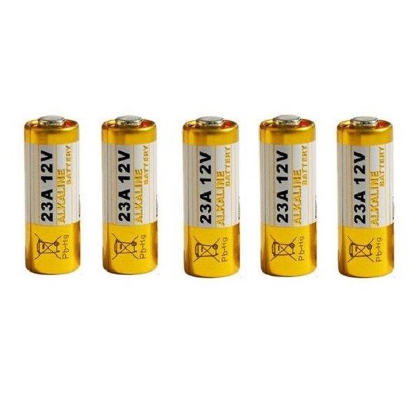 5xPack Remote Battery - A23 12V Alkaline [Ultra Power] - 12 Volt