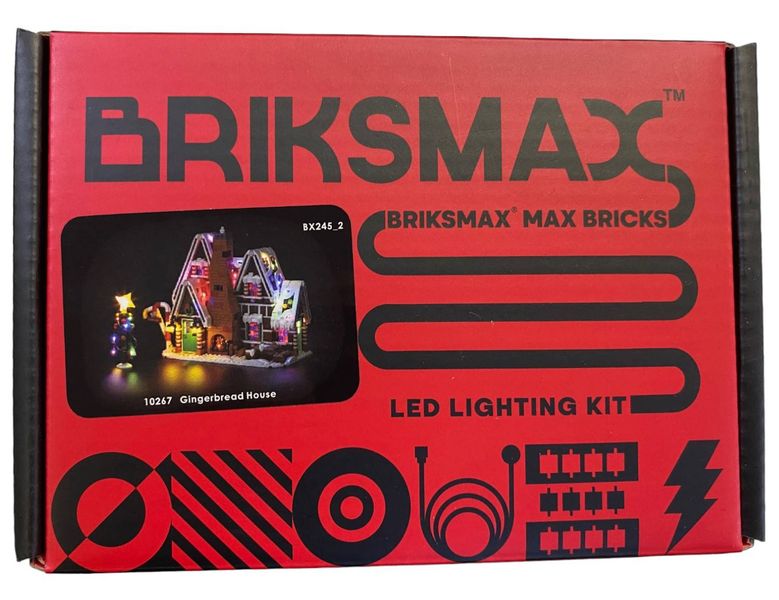 Briksmax Light Set For Lego 10267 Gingerbread House