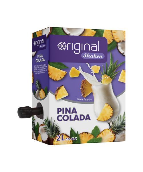 Original Shaken Pina Colada - 4 x 2 Litre Box